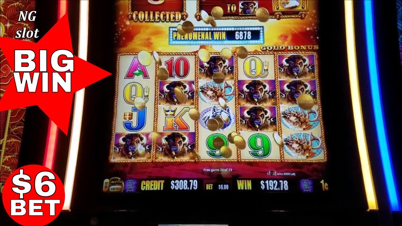Slot Machine Big Win Max Bet